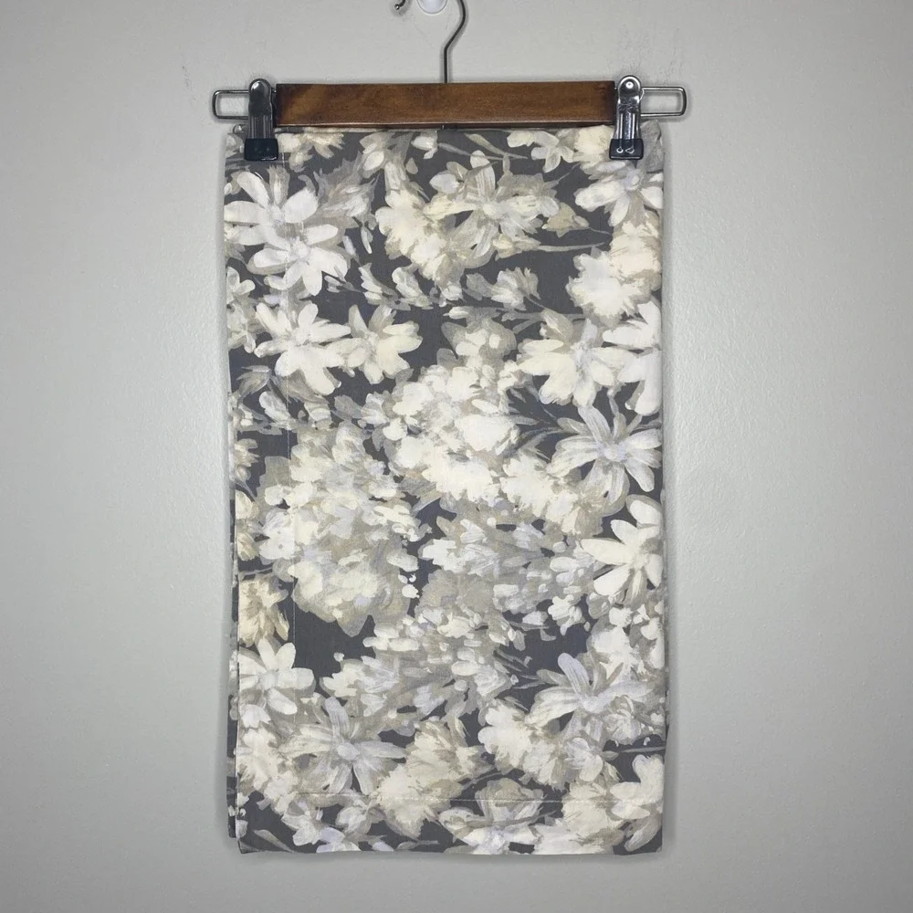 Lauren Ralph Lauren Edouard King Pillow Shams 2 Grey Beige Floral